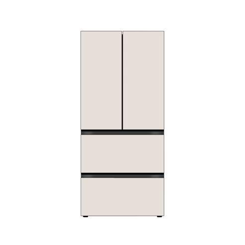 LG 디오스 오브제컬렉션 김치톡톡 Fit & Max Z484GGG172S 480L, 토프