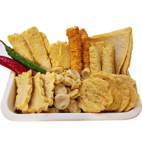 [진짜배기 부산어묵] 프리미엄 모듬종합어묵 1kg 명태살연육 73% 육수소스 포함 7가지 구성, 1000g, 1봉