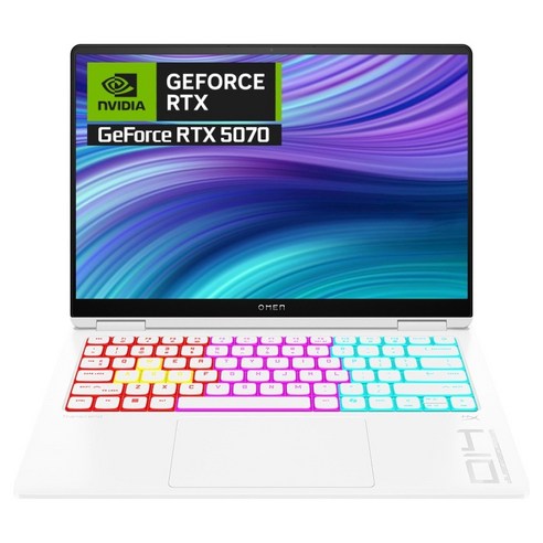 HP 2025 오멘 14 슬림 코어Ultra9 인텔 14세대 지포스 RTX 5070, Ceramic White, 1TB, 32GB, WIN11 Home, 14-fb1036TX