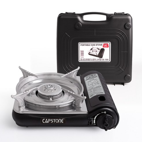 캡스톤 버너 고화력 휴대용 가스렌지 스마일 CS-100 / 바람막이 / ... 운동러 솔직 후기 | 실사용 리뷰 썸네일