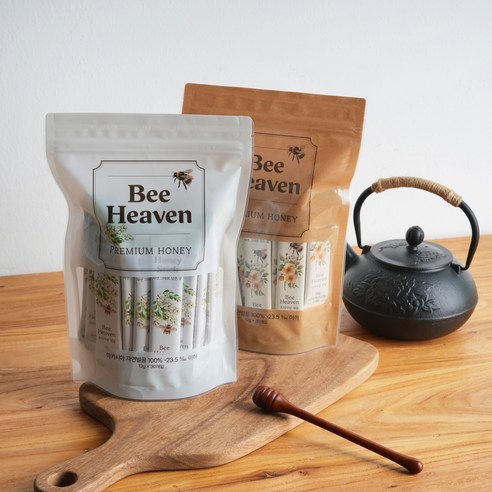 비헤븐 최상급 프리미엄 야생화 자연 꿀스틱 12g, 30개 솔직 후기 | 실사용자 리뷰 분석 - 상품 이미지 2