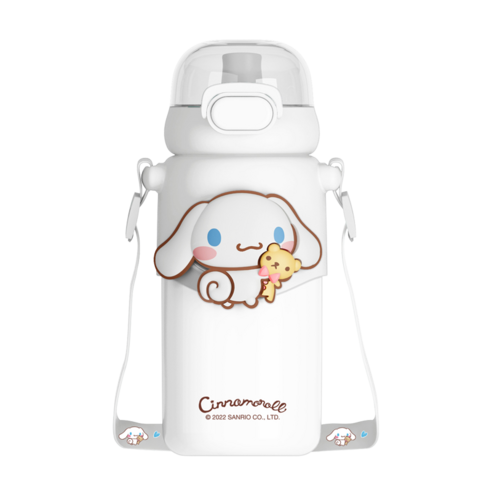 크로스 보더 원터치 텀블러 460ml, 460ml 화이트, 1개