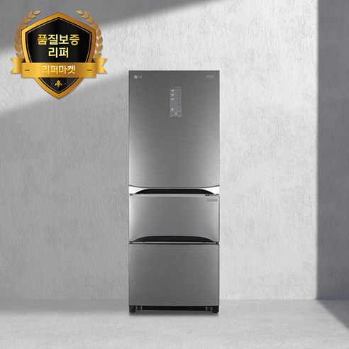 [품질보증리퍼] LG 메탈 300리터대 스탠드 김치냉장고 (K336NS15) / 수도권 일부, 상급