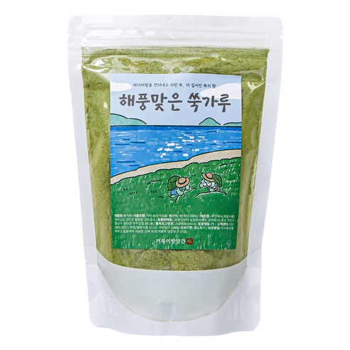 국산 해남 해풍 쑥가루 100% 쑥 분말 라떼 파우더, 1개, 250g