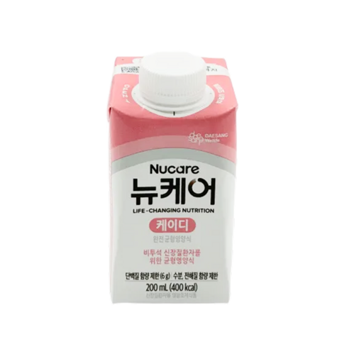 대상wellife 뉴케어 케이디 비투석 신장질환용 균형영양식 200ml,... 솔직 후기 | 실사용자 리뷰 분석 - 상품 이미지 2