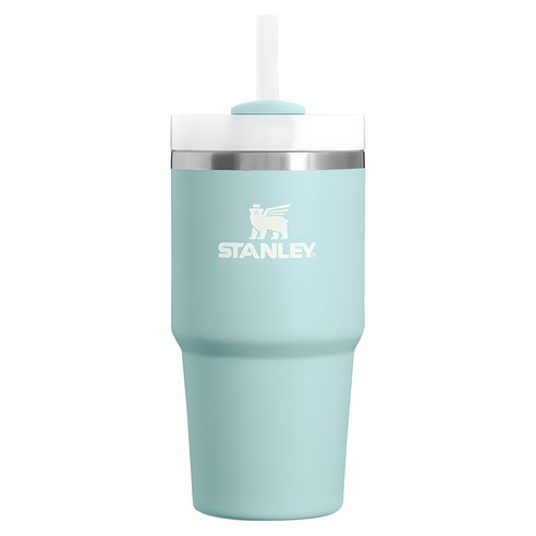 스탠리 퀜처 H2.0 플로우 스테이트 텀블러, 시폼, 591ml, 1개 시폼, 591ml, 1개