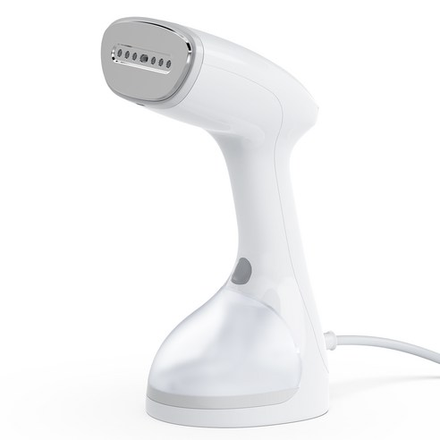 Rotima 핸디형 스탠드 스팀다리미 1400W 강력 빠른 예열 의류 다리미, 화이트, RL-2408-1