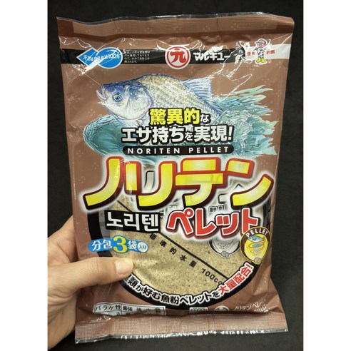 마루큐 노리텐 펠렛 135g(소포장3봉입), 1개, 135g