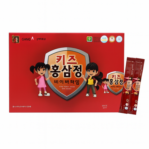 상아제약 키즈홍삼정 베이비타임, 1박스