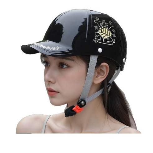 ANYOU 전기 오토바이 캡 모자 남녀공용 자외선 차단 통기 안전모 실사용 후기 | 효과 있을까? - 상품 이미지 3