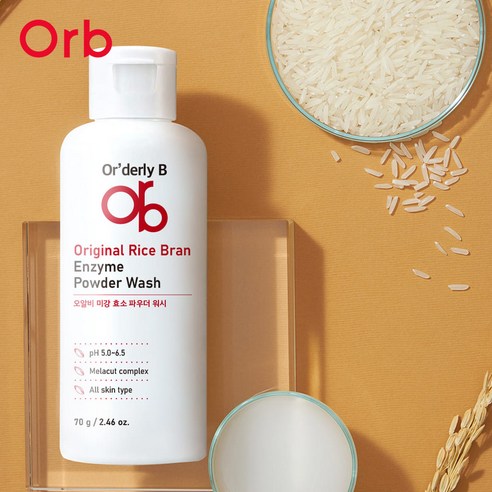 ORB 쌀뜨물 미강 효소 세안제 이미지 3