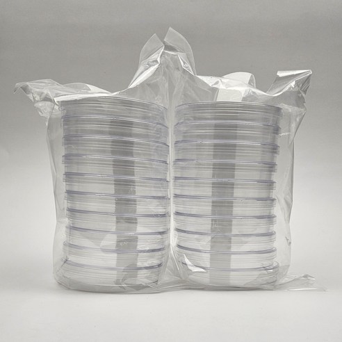 PS재질 직경 90mm 플라스틱 샤알레 샬레 페트리디쉬 PEKYBIO 얅고 가벼운 일회용 소모성 실험용품, 20개