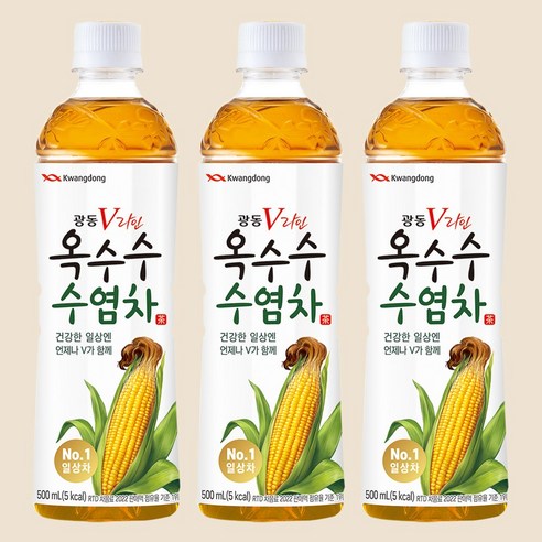 광동옥수수수염차, 500ml, 20개