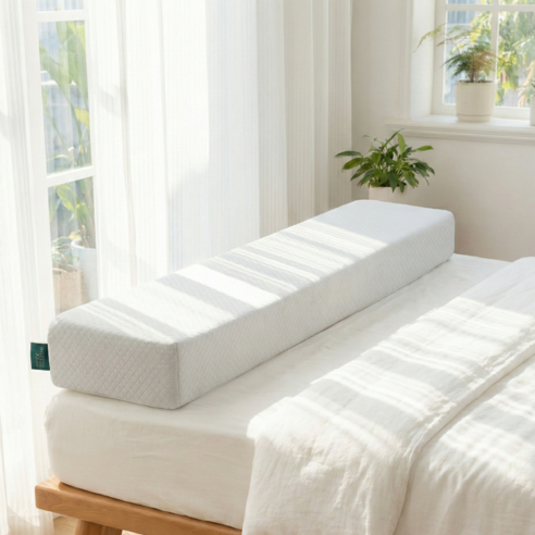 텍스스테드 메모리폼 에어 딥슬립 베개 화이트 × 150*30.5*12cm × 1개, 화이트 × 150*30.5*12cm × 1개 섬네일