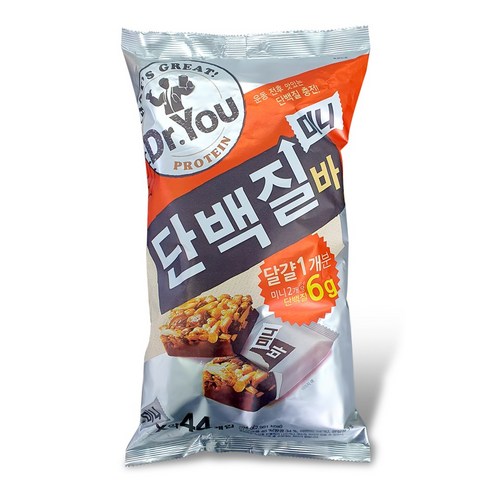 닥터유 프로틴바 미니 13.5g, 44개 맛있게 먹은 솔직 후기 - 대표 이미지