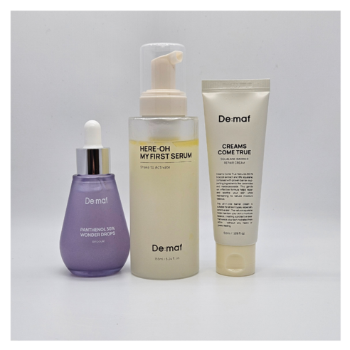 디마프 DEMAF 장벽튼튼 루틴세트(만능기초155ml + 판테놀55ml ... 솔직 후기 | 피부 타입별 분석 썸네일