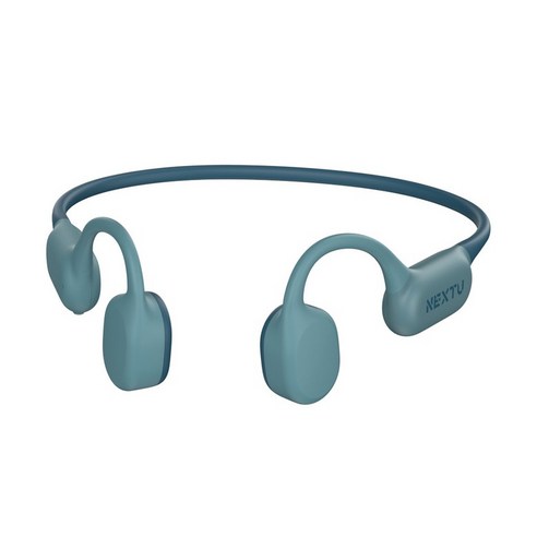 넥스트유 이어비트 B1 완전방수 32GB메모리 블루투스 골전도 이어폰 BT70-EAR BL 솔레이트블루, 볼트블랙(GR)