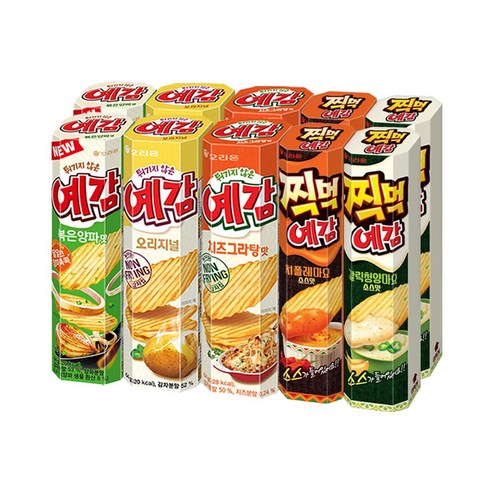예감 5종 오리지널+볶은양파+치즈그라탕 64g+찍먹 치폴레+갈릭청양마요 76g, 344g, 2세트