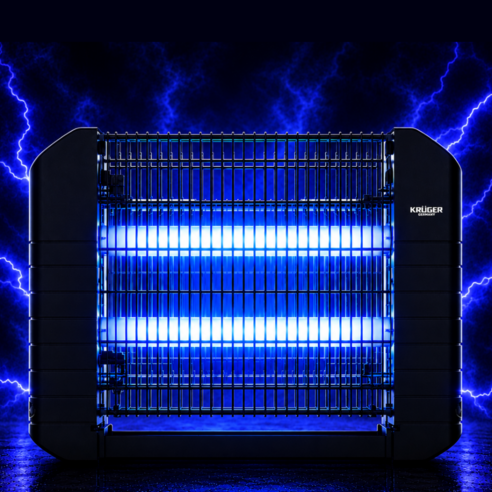 크루거 독일 26년형 LED 전기 모기퇴치기 가정용 업소용 날파리 포충기, KRK-127W[소형]