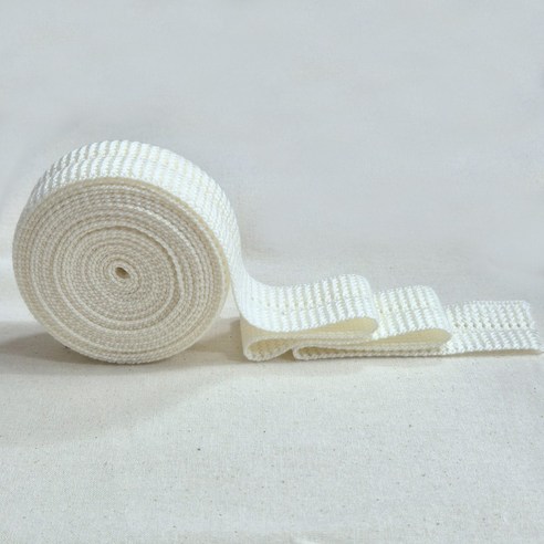 니트 바이어스 울바인딩 테이프 4yard (360cm), 아이보리, 1개