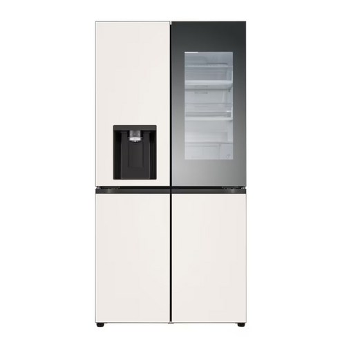 LG 디오스 오브제컬렉션 STEM 얼음정수 냉장고 (노크온 매직스페이스) 817L 2등급 W825GBB482S