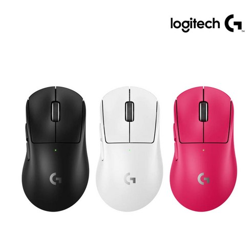 로지텍코리아 (정품) 지슈라2 덱스 G PRO X SUPERLIGHT 2 DEX 게이밍 무선 마우스 (충전독 미 포함), 화이트