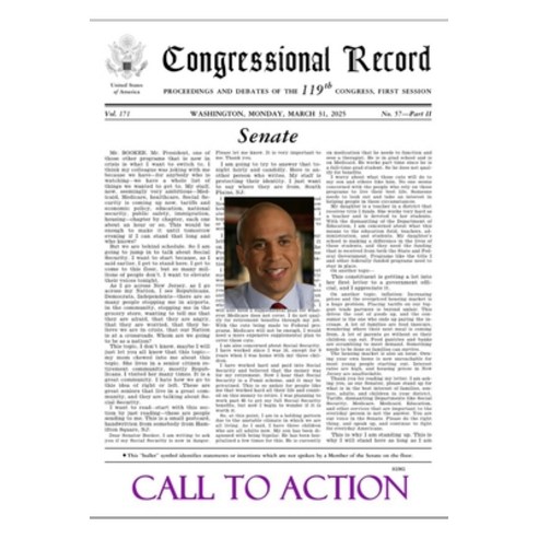 (영문도서)Call to Action: Historic Speech and Democratic Manifesto Paperback, Independently Published, English, 9798281581349