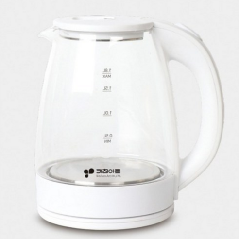 탁월한 가성비와 디자인의 키친아트 포이베 유리 전기주전자