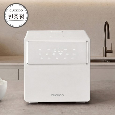 쿠쿠 스퀘어 4인용 보온밥솥 CR-0415MW 공식판매점, 그레이스 화이트