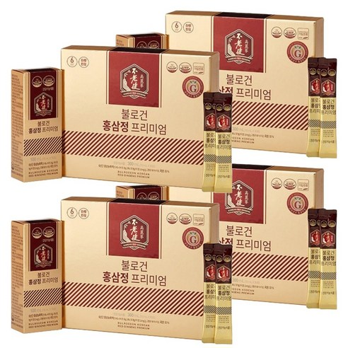 대동고려삼 홍삼정 프리미엄+6년근 홍삼정과