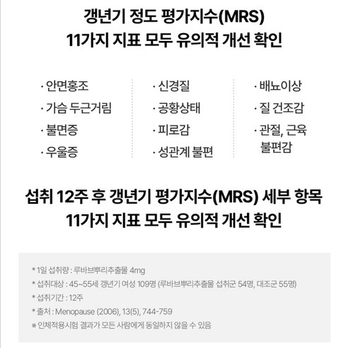 이알하나 ERr731 중년 여성 영양제 28정, 1개 실사용 후기 | 효과 있을까? - 상품 이미지 3