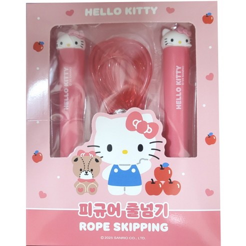 산리오 캐릭터즈 헬로 키티 피규어 줄넘기 산리오 줄넘기, 1개