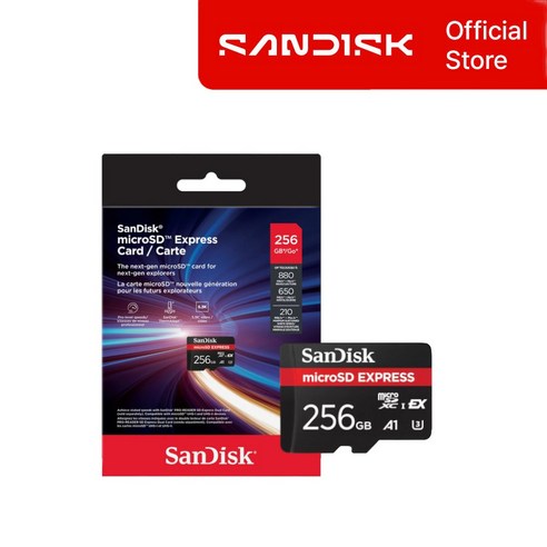 microSD 익스프레스, 1개, 256GB