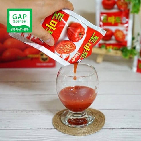 대원건강푸드 저온진공추출공법 토마토 통째로 100% 토마토즙 100ml,... 실사용 후기 | 효과 있을까? - 상품 이미지 3