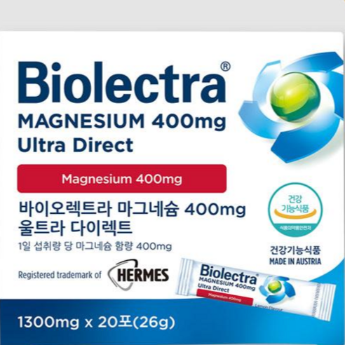 바이오렉트라 헤어메스 마그네슘 400 울트라 다이렉트