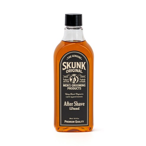 [한국본사정품]스컹크오리지날 에프터쉐이브 우드향 남성쉐이빙 면도 보습스킨, 300ml, 1개
