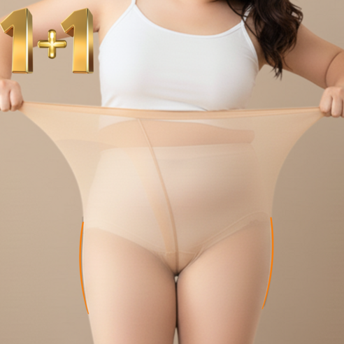 통품스토어 65-110KG 코어 스판 빅사이즈스타킹 신축성 끝판왕 플러스사이즈 살색스타킹 짱짱한 여성 스타킹