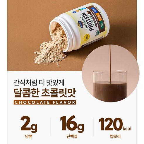 가든오브라이프 유기농 프로틴 초콜릿맛 솔직 후기 | 실사용자 리뷰 분석 - 상품 이미지 3