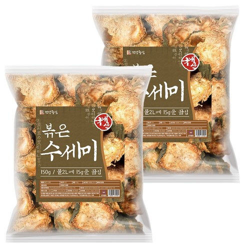 건강중심 국산 볶은 수세미 150g 맛있게 먹은 솔직 후기 - 상품 이미지 1