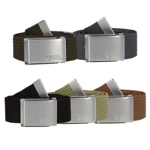 피엘라벤 캔버스 벨트 (77029) Canvas Belt, 다크 올리브, 1개