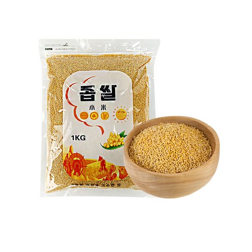 (배터짐) 최상급 품질 연변좁쌀 쑈미, 1개, 1kg