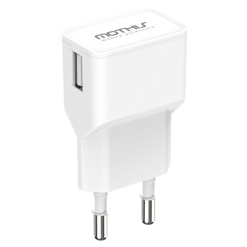 모디스 USB 1포트 1.2A 분리형 충전기(삼성 아이폰 핸드폰 유선 이어폰 블루투스 시계 닌텐도 전자담배 미용기기 조명 저출력 저속 충전기)