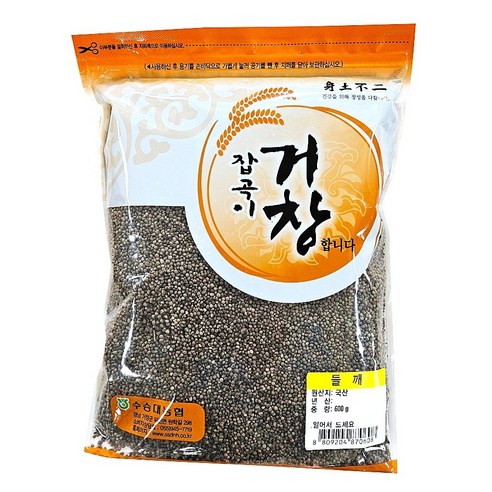 거창수승대농협 국산 들깨(통들깨), 600g