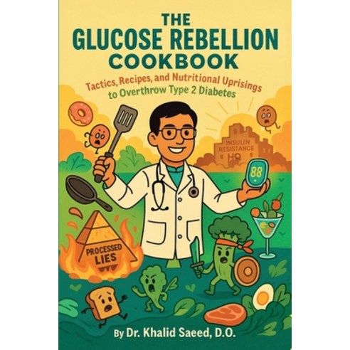 (영문도서)The Glucose Rebellion Cookbook Paperback, Khalid Saeed, D.O., English, 9798218758462