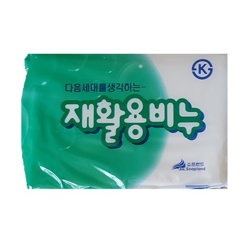<에스와이크린> 재활용비누240G 거품많은 세탁비누 빨래비누 다용도빨래비누, 240g, 1개