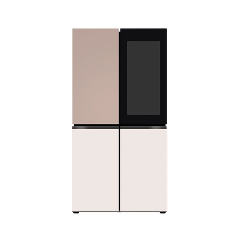 LG 디오스 오브제컬렉션 STEM 베이직 냉장고 Fit & Max (노크온) M626GAG352S 601L