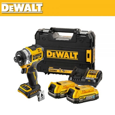 디월트 DCF860E2 20V 충전플래그쉽 임팩트 드라이버 1.7Ah 파워스택 배터리2개438727, 디월트 DCF860E2 20V 충전플래그쉽 임팩트 드라