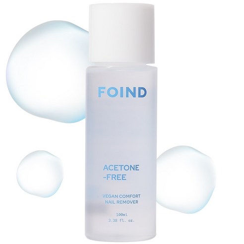 포인드 아세톤 프리 저자극 냄새 없이 순한 비건 네일 리무버, 1개, 100ml