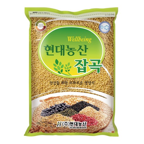 현대농산 국산 찰기장 2kg