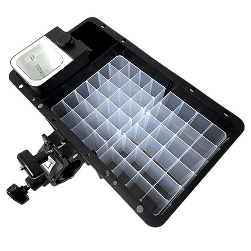 MJ피닉스 48구 선상 거치대 선반 낚시 태클박스 트레이 에기꽂이 바구니